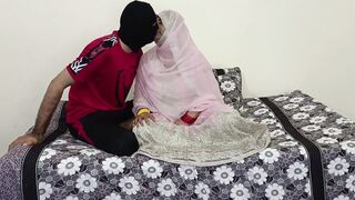 Sexy Pakistani Bride Sucking Cock and Hard Rough Fucked on Her Wedding Night - 3 image