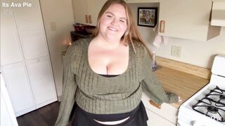 Risky homewrecking BBW neighbor - 5 image