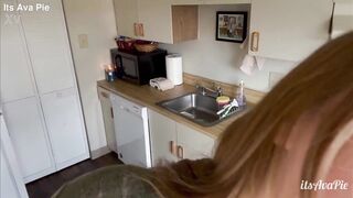 Risky homewrecking BBW neighbor - 6 image