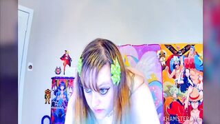 Chubby Webcam Girl Dances - 10 image