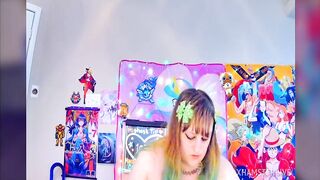 Chubby Webcam Girl Dances - 2 image