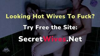 I let my stepbrother fuck me - I took a shower with the bathroom door open so my stepbrother could see me naked, but he didn't just spy, he came in and fucked me hot - 6 image