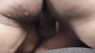 Chubby Ebony Babe Gets Her Pussy Banged Hard by a Black Dude - 9 image