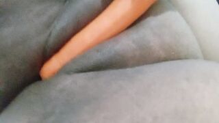 fat pig masturbating with vegetables - 15 image