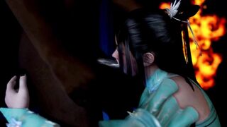 Beauty princess get fuck with BBC - hentai uncensored 3d v428 - 3 image