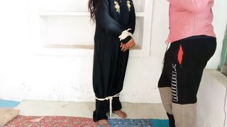 The girl's stepbrother had encroached on my land, so I caught her and brought her here and had sex with me and fucked her. - 1 image