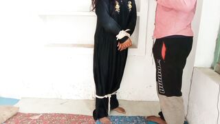 The girl's stepbrother had encroached on my land, so I caught her and brought her here and had sex with me and fucked her. - 4 image