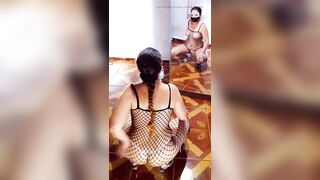 Striptease, bodysuit and crystal panties - 8 image