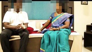 Wife Fucking An Office Colleague in Front of Husband-sex Game