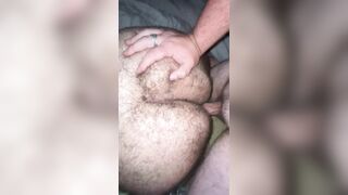 fucking hairy slut from behind making them cream on on white cock - 15 image