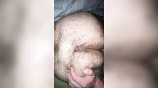 fucking hairy slut from behind making them cream on on white cock