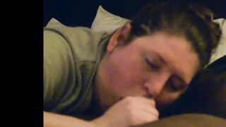 Woke Her up on Vacation with BBC in Her Throat - 13 image