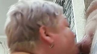 I love sucking my son-in-law's cock and taking cum in my mouth and on my face - 5 image