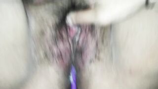 my hairy pussy receives its interactive toy, let's play guys, do you want to have control of it? write me - 12 image