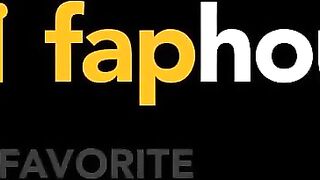 Half-naked in nylon in the fresh air