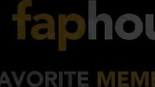 Half-naked in nylon in the fresh air