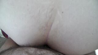 Amateur homemade BBW wife fucked doggy in tight wet pussy and cum in mouth POV - 14 image