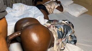 Nigerian Cheating BBW roommate got pussy stretched by roomie's boyfriend's bbc - 1 image