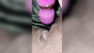 MilaJ Testing New Wand Vibrator - 3 image