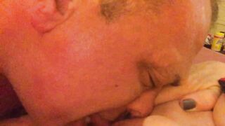 Granny Cums by Tongue, Bullet, and Cock - 6 image