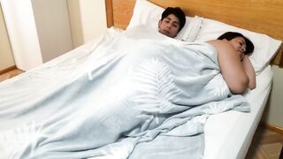 Stepmom visit stepson bed and riding cowgirl slut bbw - 6 image