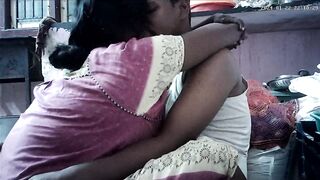 Indian house wife romantic kissing ass - 13 image