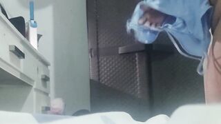 Extremely big bbw ass caught on video