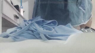 unknown woman big ass recorded in the room - 9 image