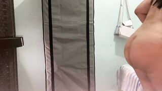 BIG ASS STEPMOTHER SHOWN IN FRONT OF THOUSANDS OF COCKS