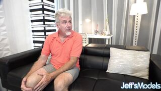 Chunky Babe Curvy Mary Gets Fingered and Fucked by an Older Man - 6 image