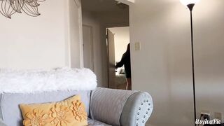 Crying roomie tied and used up - 5 image