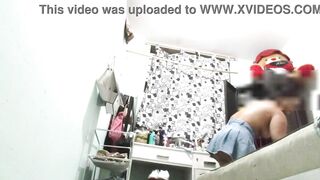 Nurse spied on in her room after arriving from work