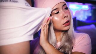 I call my classmate to play with his cock