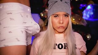 I invite my college classmate and seduce his erection by behaving like a little whore for him