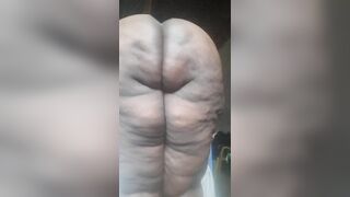 Big Black Woman with big ass masterbating my self - 14 image