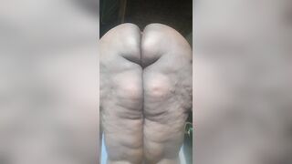 Big Black Woman with big ass masterbating my self - 6 image