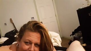 Sexy Amateur deepthroat blowjob - 1 image