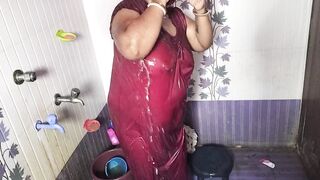Sexy mom taking shower in Birhroom - 11 image