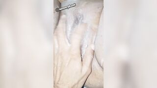 After Shaving Her Pussy Bbw Get Pussy Massage From SameerpHunk - 3 image