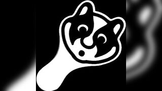 Big ass PAWG fucks herself with big dildo close up shaved