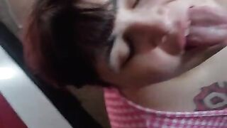 DD Sadie is Fucked and Facial by Stepfather