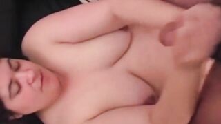 Cum On Her Big BBW Boobies! - 10 image