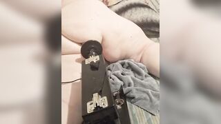 Fucking my ass with fuckmachine while my pussy has a toy inside - 14 image