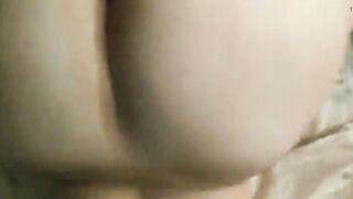 My hot chubby big ass fucked my boyfriend doggystyle hardcore amateur homemade - 8 image