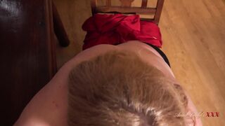 AuntJudysXXX - Your Busty Mature BBW Boss Catherine Sucks Your Cock (POV) - 15 image