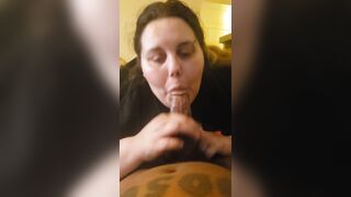 Getting Some Decent Head From A Fat Chick For A Small Favor - 14 image