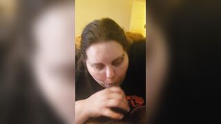 Getting Some Decent Head From A Fat Chick For A Small Favor - 3 image