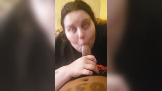 Getting Some Decent Head From A Fat Chick For A Small Favor - 4 image