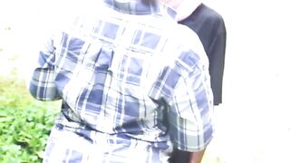 I visited and fucked my girlfriend in her village outdoor. - 2 image