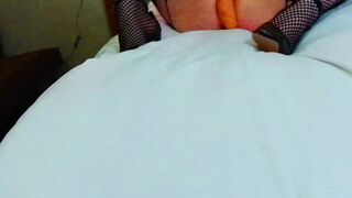 Hot Milf With Big Tits Masturbates With Big Dildos